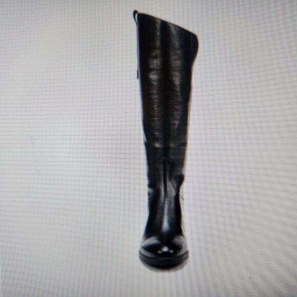 Sam Edelman "Penny" Black Leather boots. NIB. Size 5.5 Wide - Picture 5 of 13
